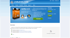 Desktop Screenshot of jar2exe.com